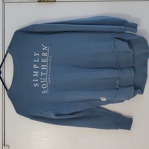 Simply Southern XL Pullover Navy